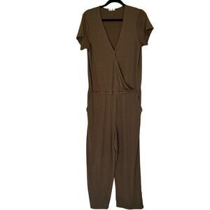 tentree Brown Jumpsuit